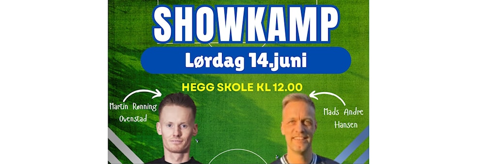 Showkamp på Heggskole under Lierdagene 14. juni